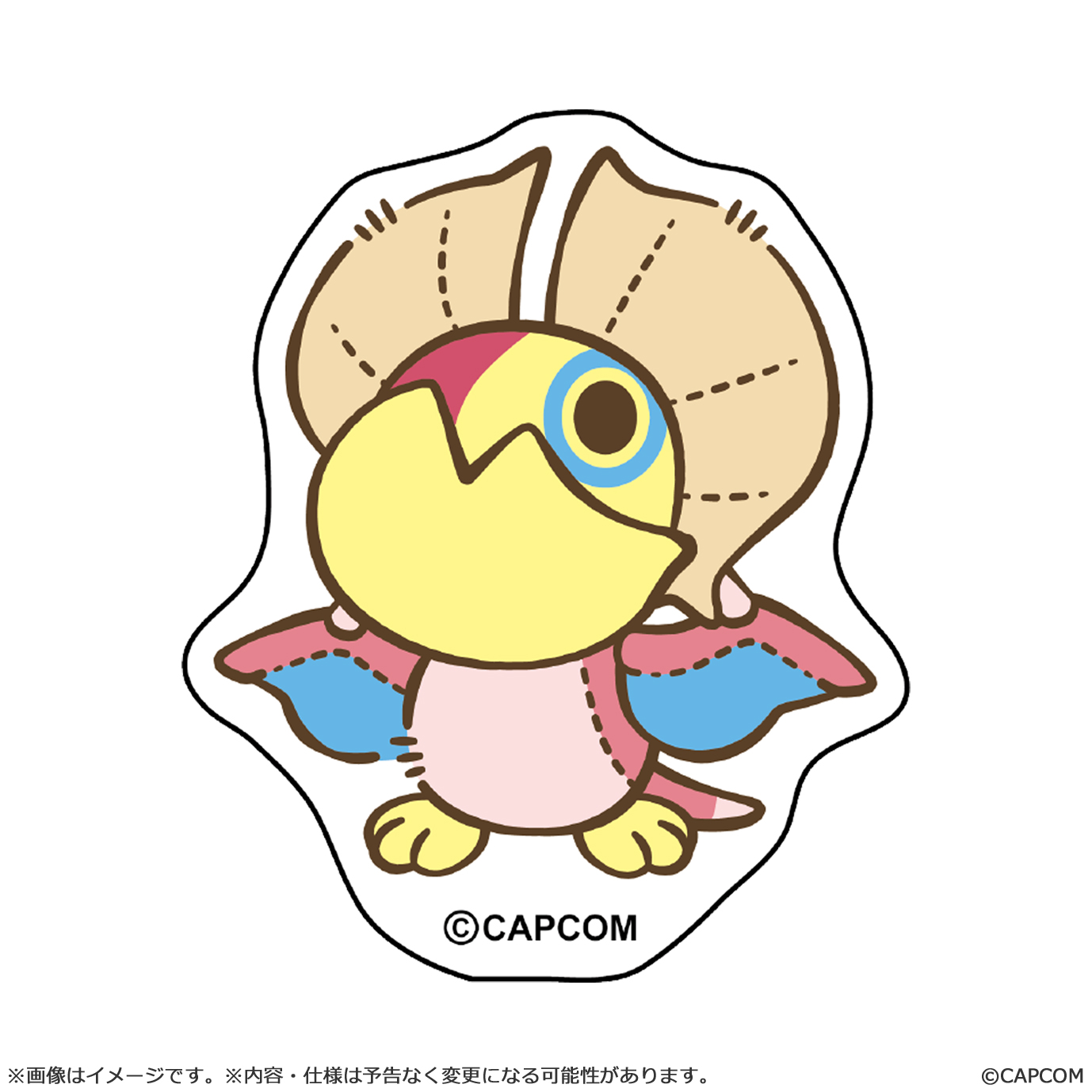 モンスターハンター_モンでふぉ ダイカットステッカー イャンクック