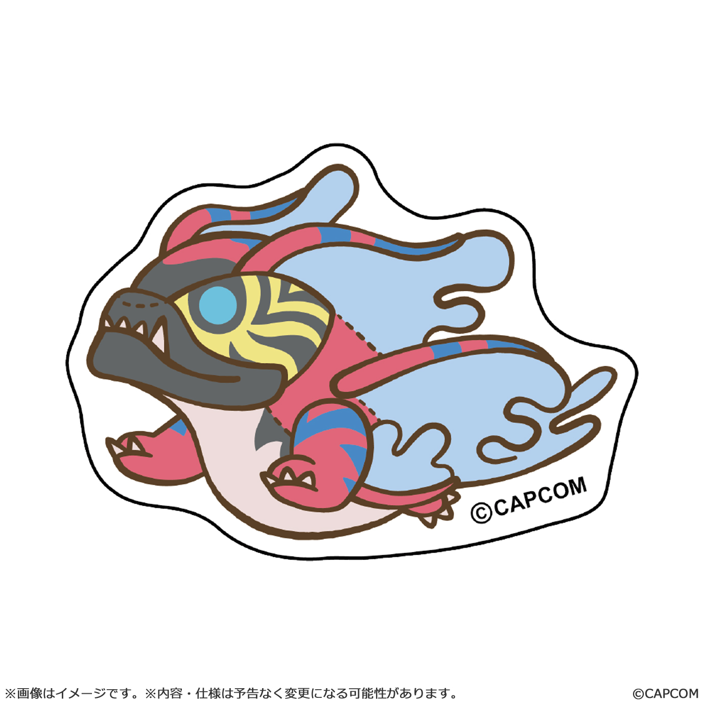 モンスターハンター_モンでふぉ ダイカットステッカー ウズ・トゥナ