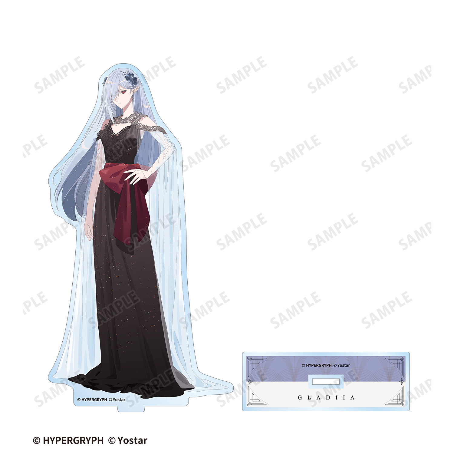 アークナイツ_グレイディーア ドレスアップver. BIGアクリル