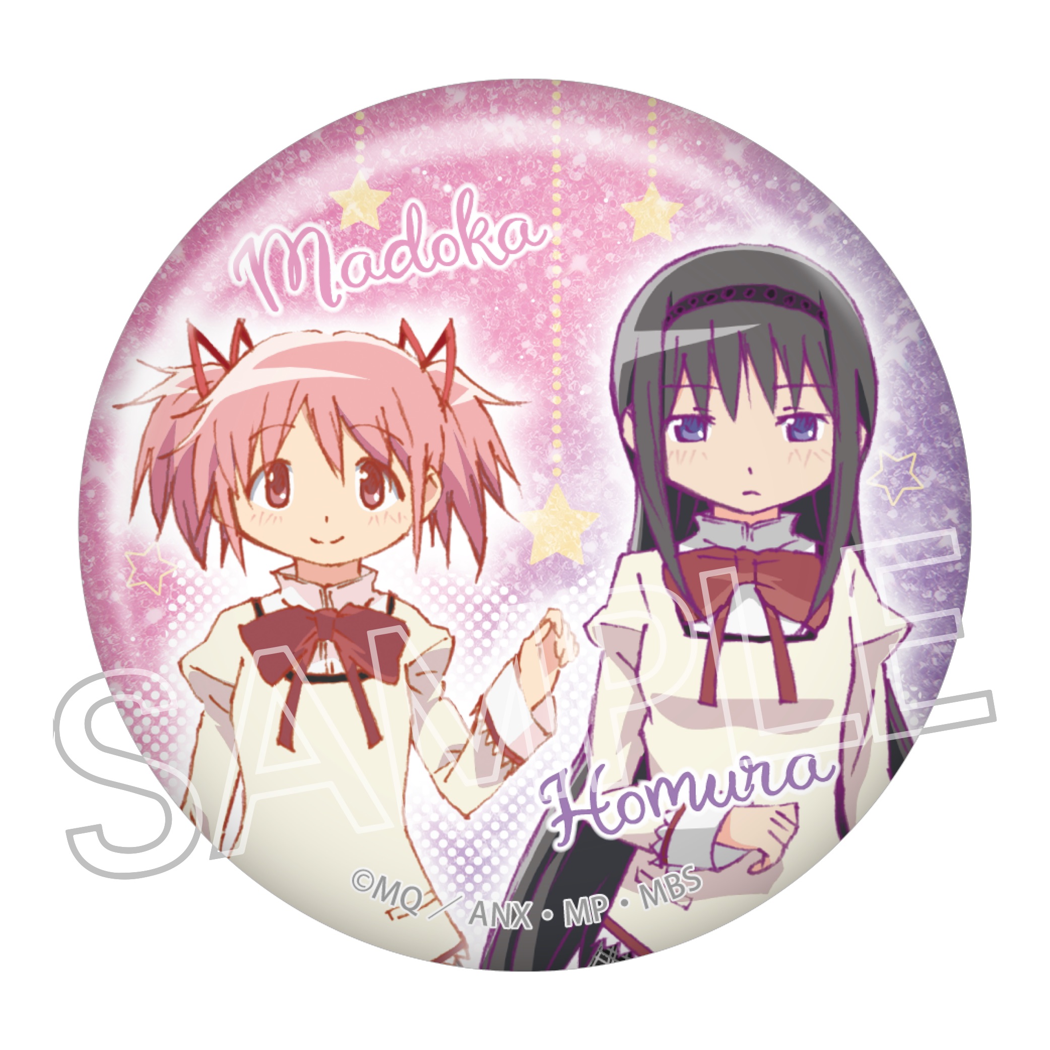 まどマギ 缶バッジ 魔法少女まどか☆マギカ_シャインシリーズ グリッター缶バッジ