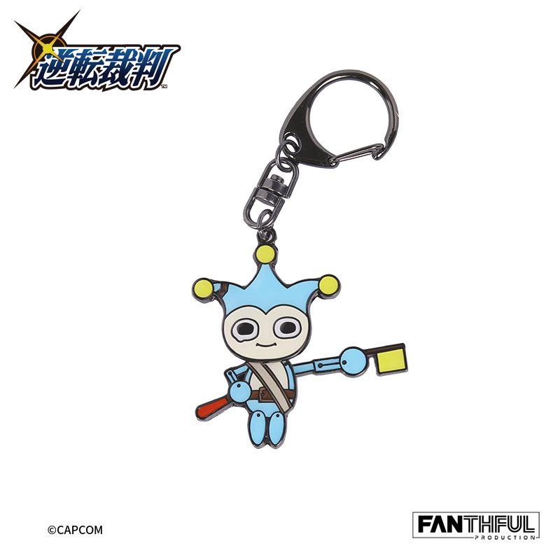 逆転裁判シリーズ_004_FANTHFUL FPKC002AA メタルキーチェーン タイホ
