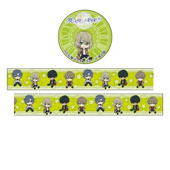 魔法使いの約束_トレーディンググリッター缶バッジA/おっこち【BOX／12