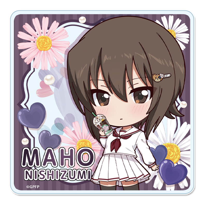 ガールズ&パンツァー 最終章_ぷちちょこアクリルコースター【西住まほ】ギャル制服ver.