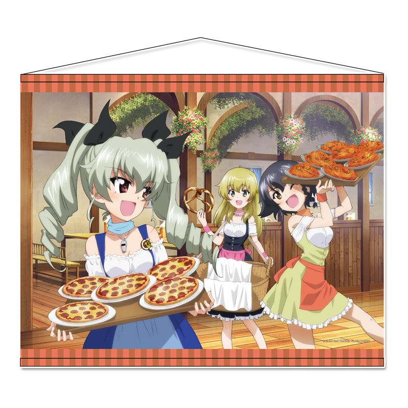 ガールズ&パンツァー 最終章_B2タペストリー【アンツィオ高校(レストラン)】