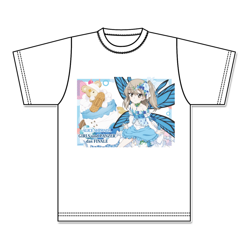 ガールズ&パンツァー 最終章_描き下ろしグラフィックTシャツ【島田愛里寿】妖精