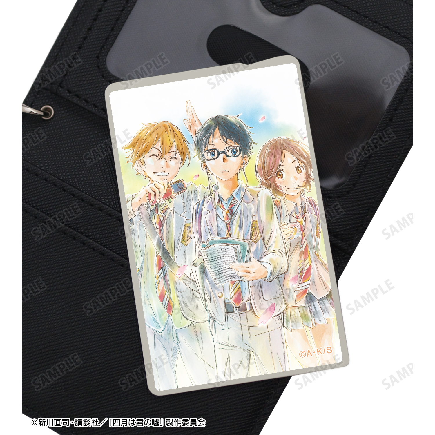 四月は君の嘘 ミニ色紙 非売品 パッケージ | TVアニメ「四月は君の嘘」オフィシャルサイト