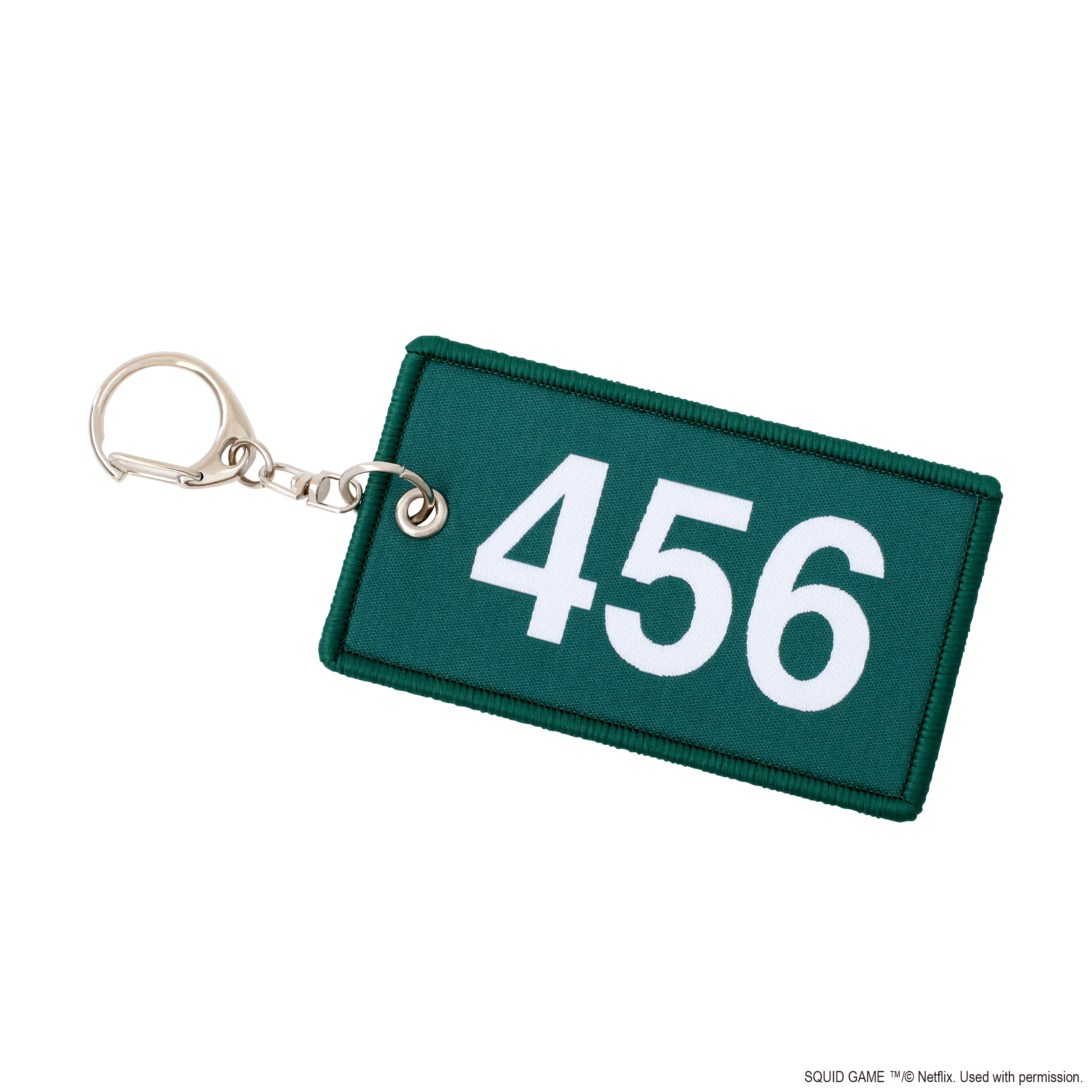 イカゲーム2_ゼッケンキーホルダー／456 | 公式グッズ・公式