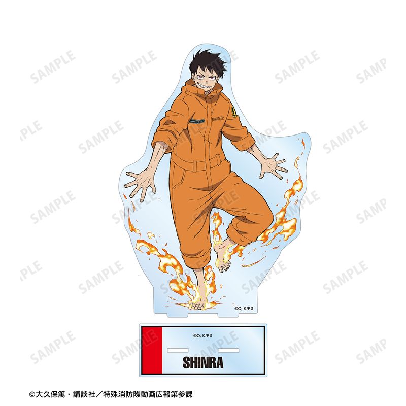 炎炎ノ消防隊 参ノ章_森羅 日下部 特大アクリルスタンド | 炎炎ノ消防