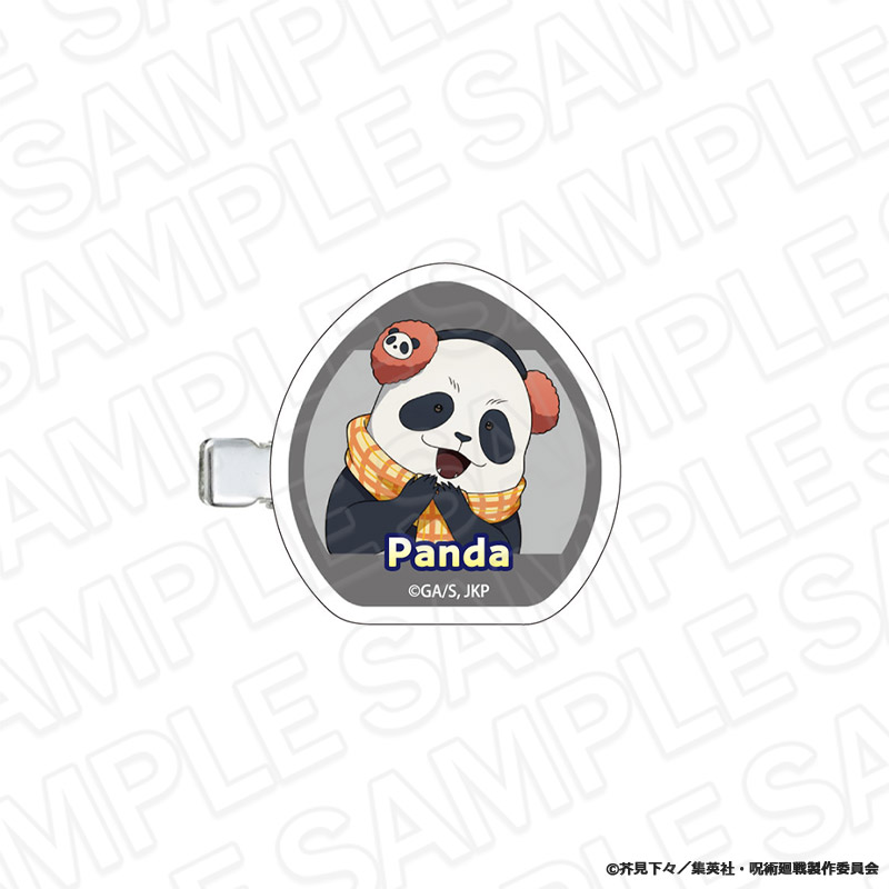 呪術廻戦_ヘアクリップ パンダ 夜の遊園地 ミニキャラ ver.