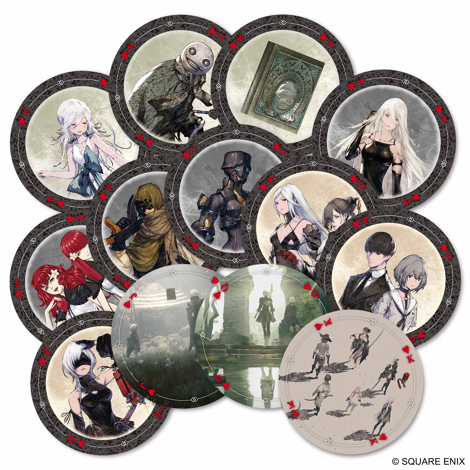 NieR Series_丸型トランプ | 公式グッズ・公式ライセンス商品