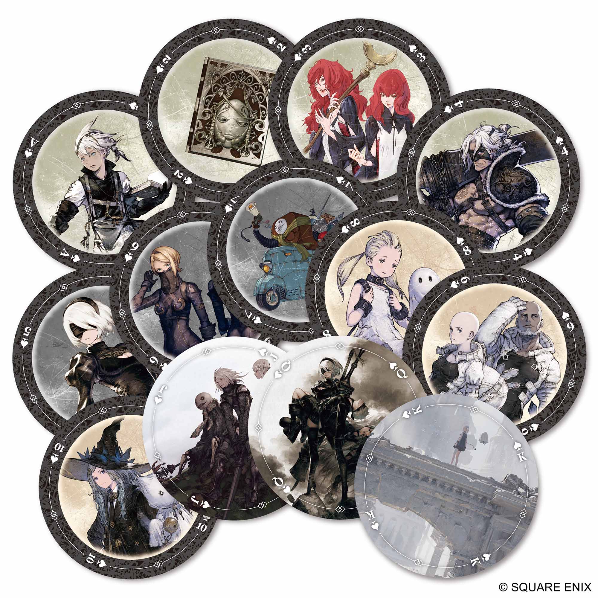 NieR Series_丸型トランプ | 公式グッズ・公式ライセンス商品