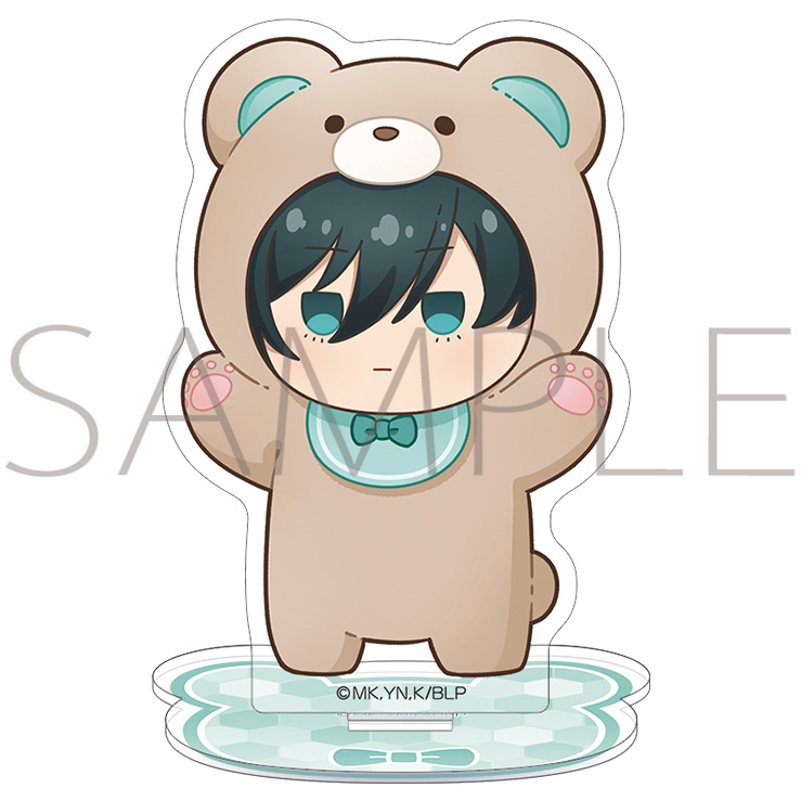 ブルーロック2期_ミニアクリルスタンド／（いかく）糸師 凛	