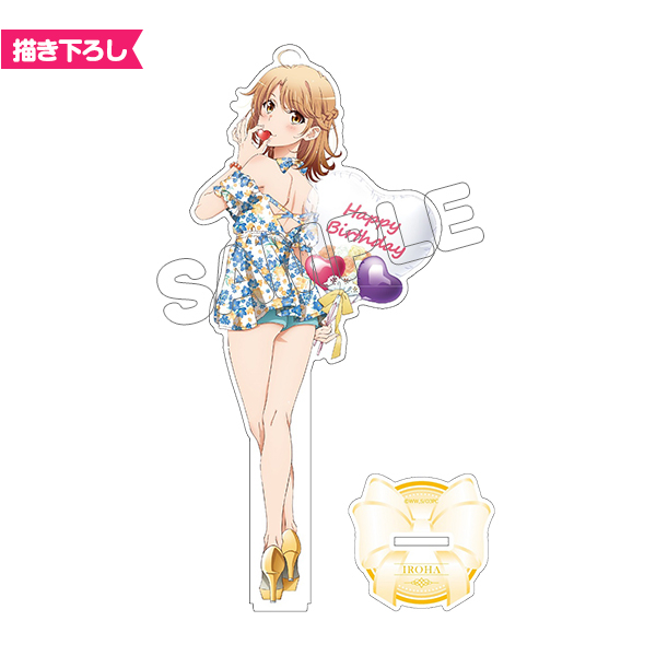 やはり俺の青春ラブコメはまちがっている。完_アクリルフィギュアＭ　一色いろはお花柄