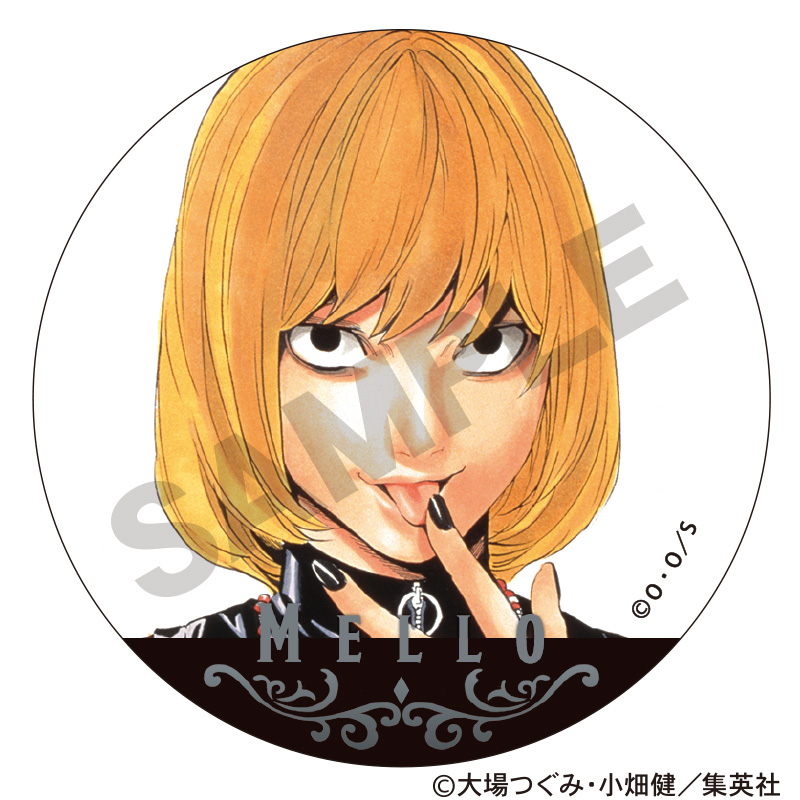 デスノート DEATH NOTE メタル缶バッジ ニア&メロ｜Yahoo!フリマ