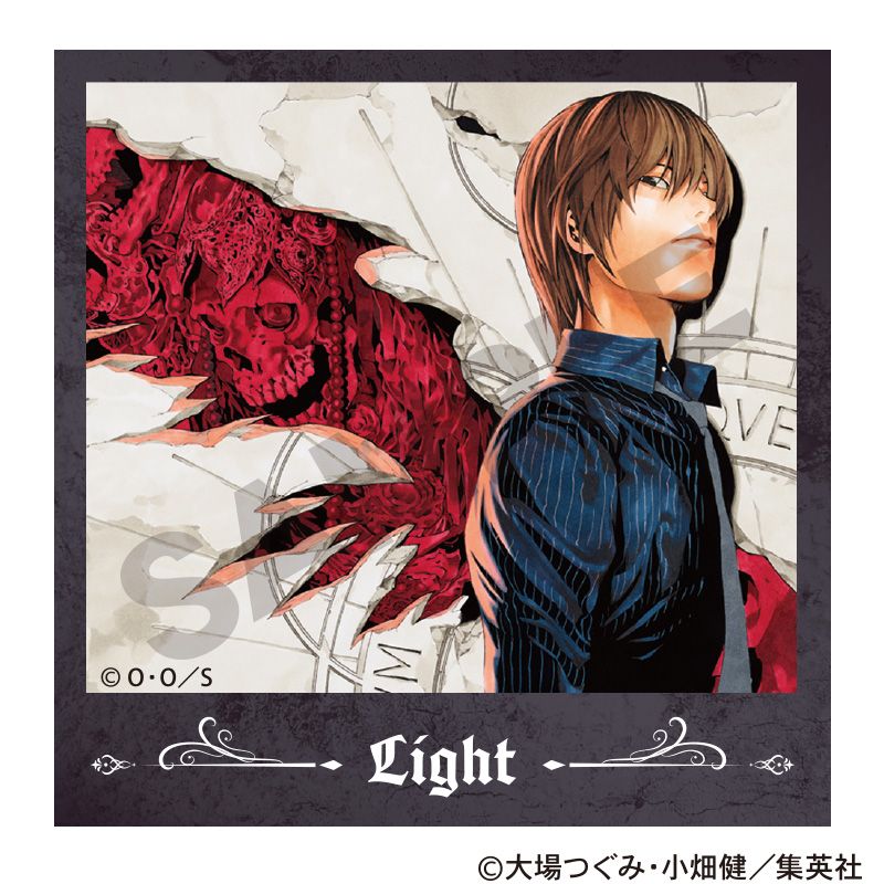 デスノート セガ　缶バッジ　ジャンプ展　シール　夜神月L DEATH NOTE_ステッカー 夜神月 | DEATH NOTE（デスノート）公式グッズ