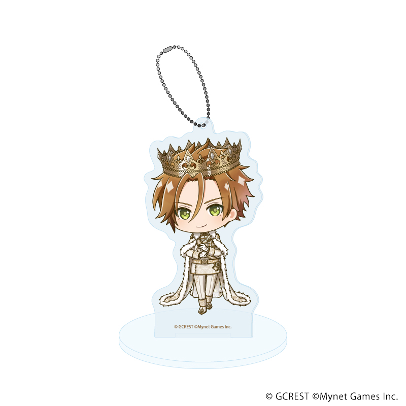 夢王国と眠れる100人の王子様_アクリルスタンドキーホルダー06/プリトヴェン(ミニキャライラスト)