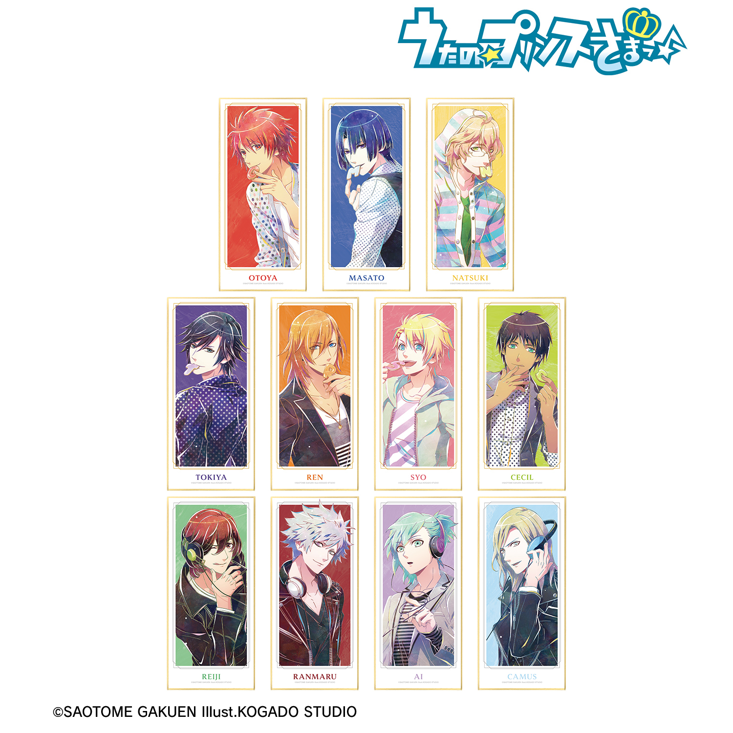 うたの☆プリンスさまっ♪_トレーディング Ani-Art 第5弾 スタンド付き色紙(単位/BOX)【コンプリートBOX／11パック入り】