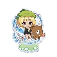 Dr.STONE プリカフェ ミニキャラ アクスタ スイカ コハク Dr.STONE_ぷちちょこ アクリルスタンド 【スプラッシュバブル】 スイカ