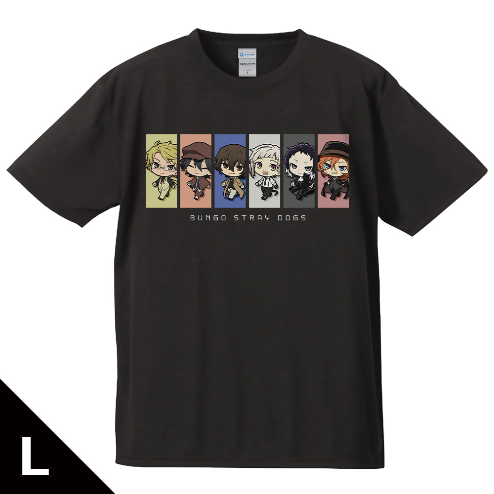 文豪ストレイドッグス_Lサイズ_Tシャツ ついてっくver.