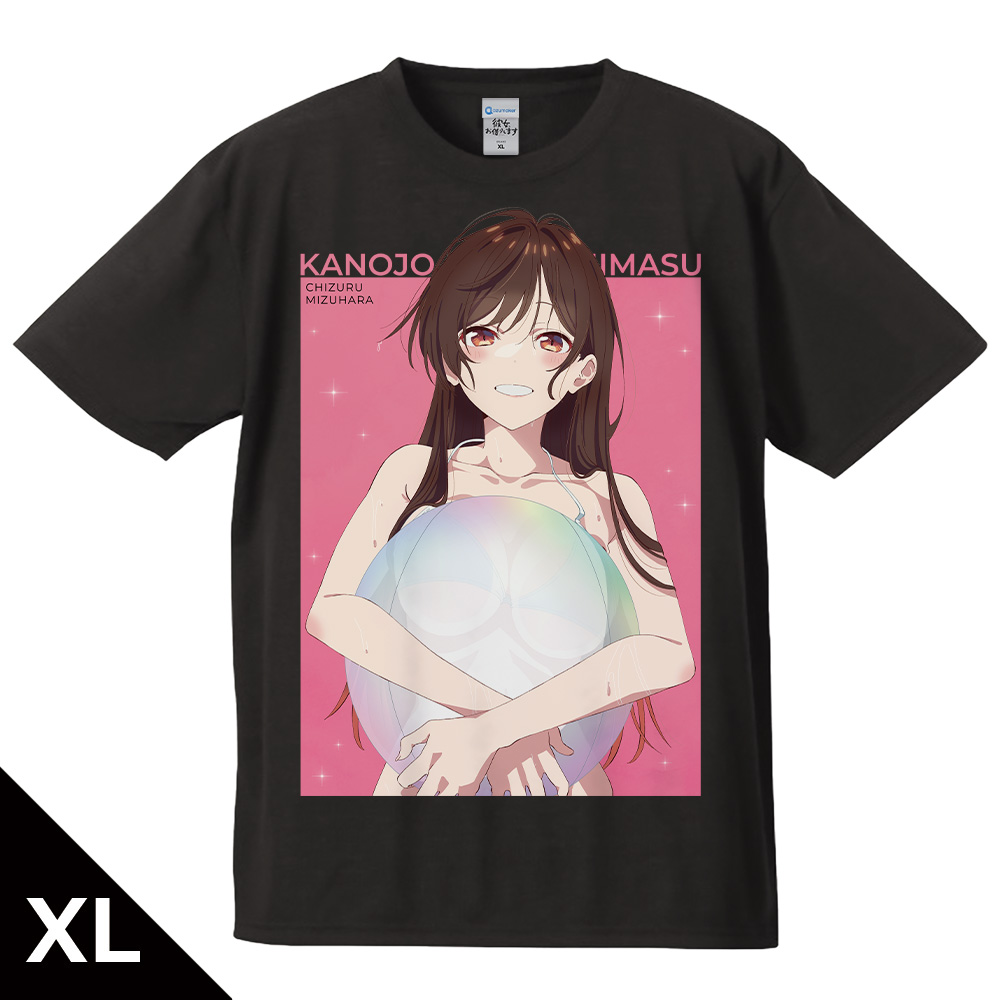 彼女、お借りします_XLサイズ_Tシャツ 水原千鶴 水着ver.