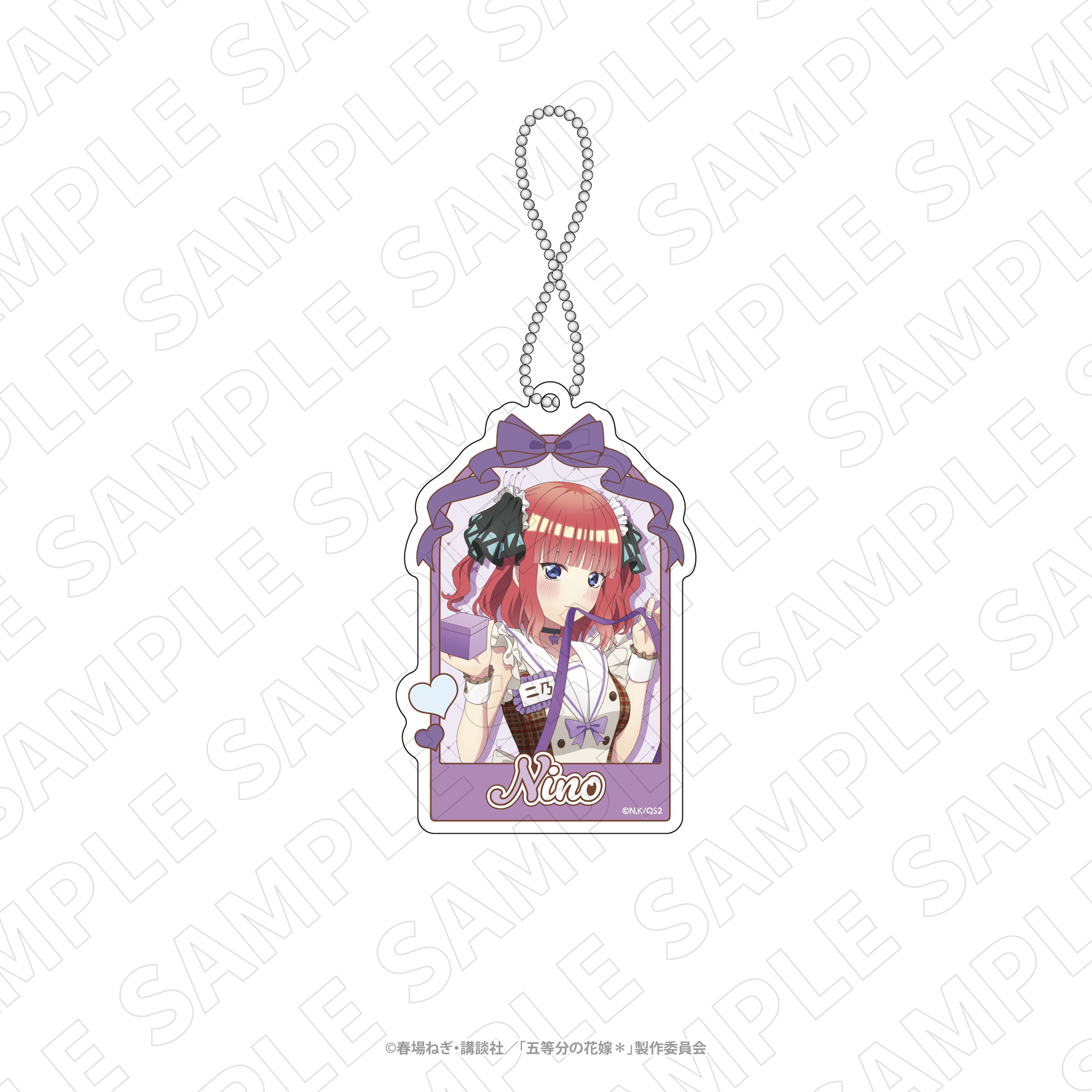 五等分の花嫁＊_3 o'clock アクリルキーホルダー（二乃）