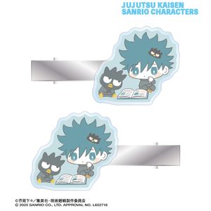 주술회전×산리오 캐릭터즈_후시구로 메구미×배드바츠마루 아크릴 헤어 클립 2개 세트