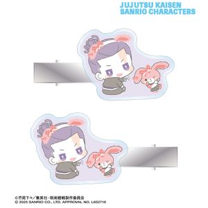 주술회전×산리오캐릭터즈_도도 아오이×보롱리본 아크릴 헤어 클립 2개 세트