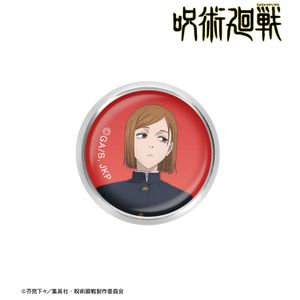 주술회전_네기사키 노장미 유리 마그넷 핀 배지