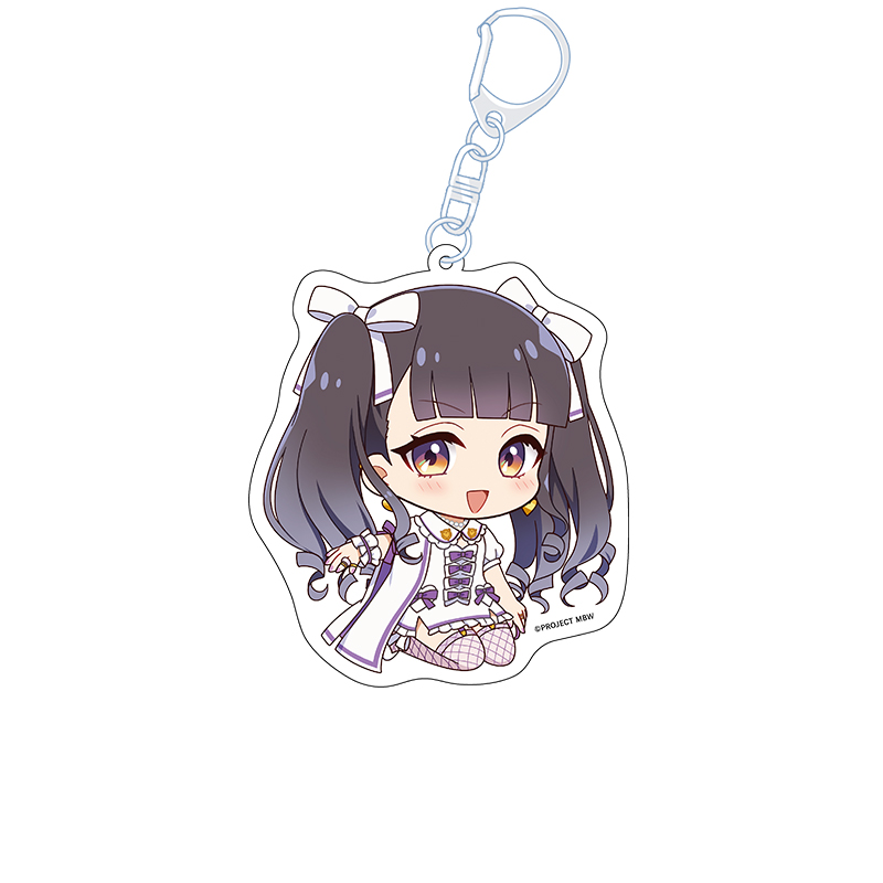 前橋ウィッチーズ_ぺたん娘アクリルキーホルダー 新里アズ(魔法衣装)