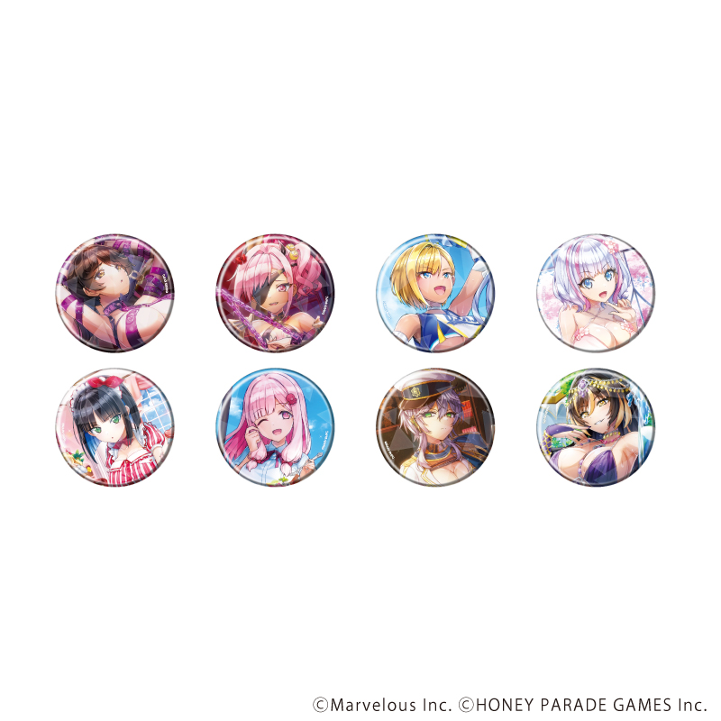 ドルフィンウェーブ_(57mm)_ホログラム缶バッジ03/BOX③ BOX(全8種)(公式イラスト)【コンプリートBOX/8個入り】