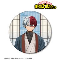 僕のヒーローアカデミア_描き下ろし 轟焦凍 花やしきver. BIG缶バッジ