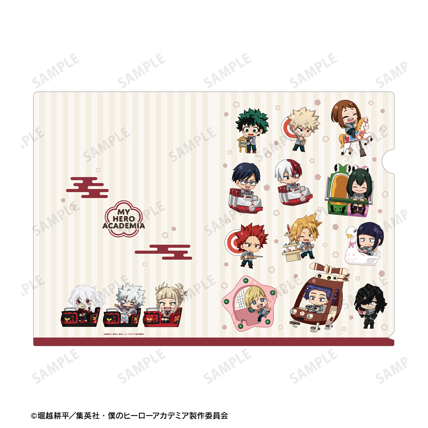 僕のヒーローアカデミア_集合 ちびキャラ アトラクションver