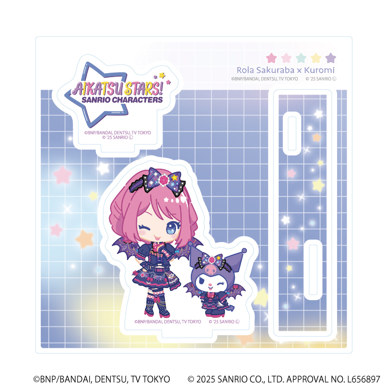 アイカツ スターズ アクリルスタンド あこ 真昼 ローラ リリィ レイ アイカツスターズ！_アクリルスタンド02/桜庭ローラ(描き下ろし