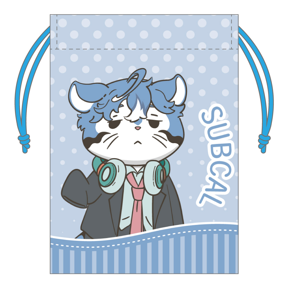 あらいぐま カルカル団_ミニ巾着 サブカル