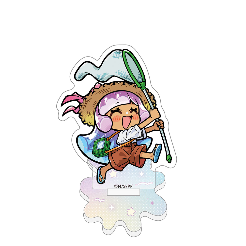 ぷにるはかわいいスライム_アクリルメモスタンド(夏色日焼けのかわいいぷにる)