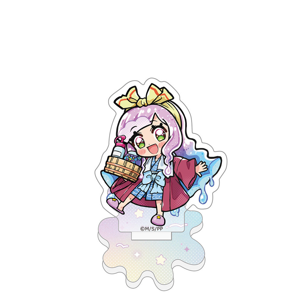 ぷにるはかわいいスライム_アクリルメモスタンド(湯上がりかわいいぷにる)