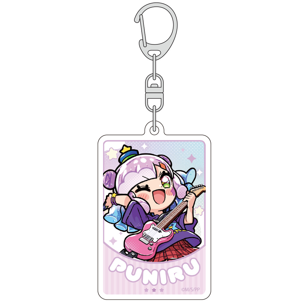 ぷにるはかわいいスライム_アクリルキーホルダー(軽音部のかわいいぷにる)