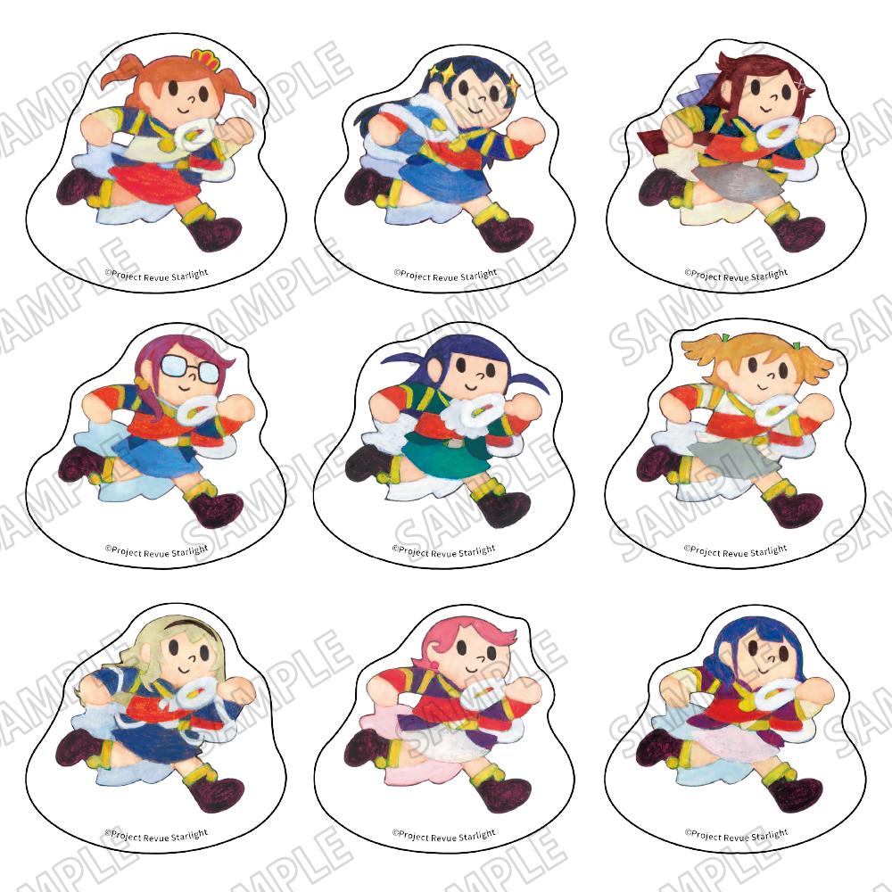 少女☆歌劇 レヴュースタァライト -Re LIVE-_ゆらゆらアクリルブロックコレクション　【コンプリートBOX／9個入り】