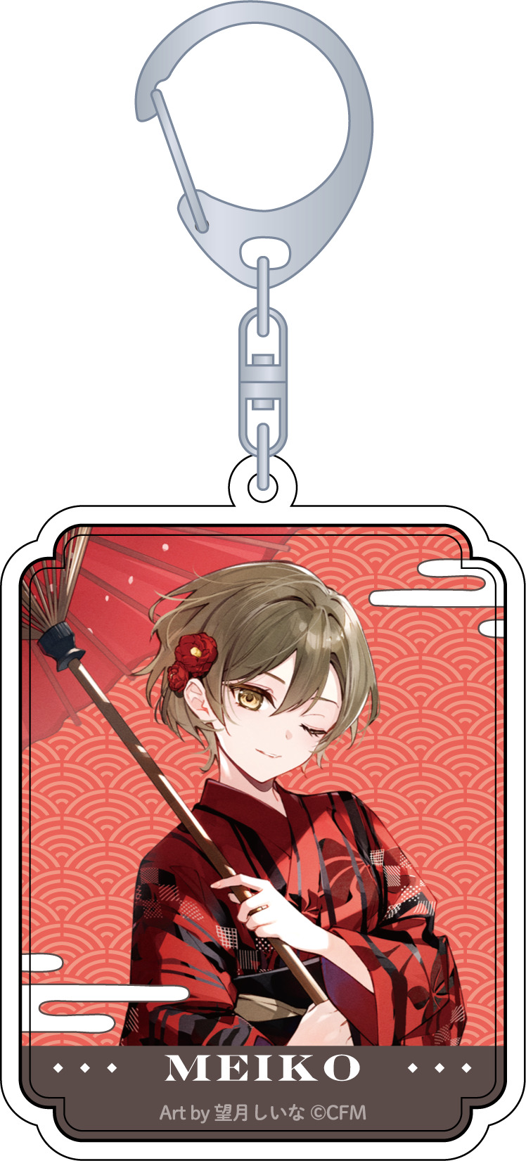 初音ミクシリーズ_アクリルキ?ホルダー／MEIKO