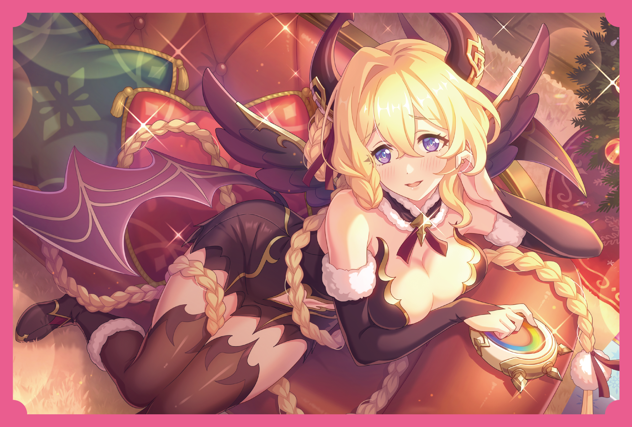 プリンセスコネクト！Re:Dive_ポストカードセット／ライラエル（クリスマス）、イオ（クリスマス）