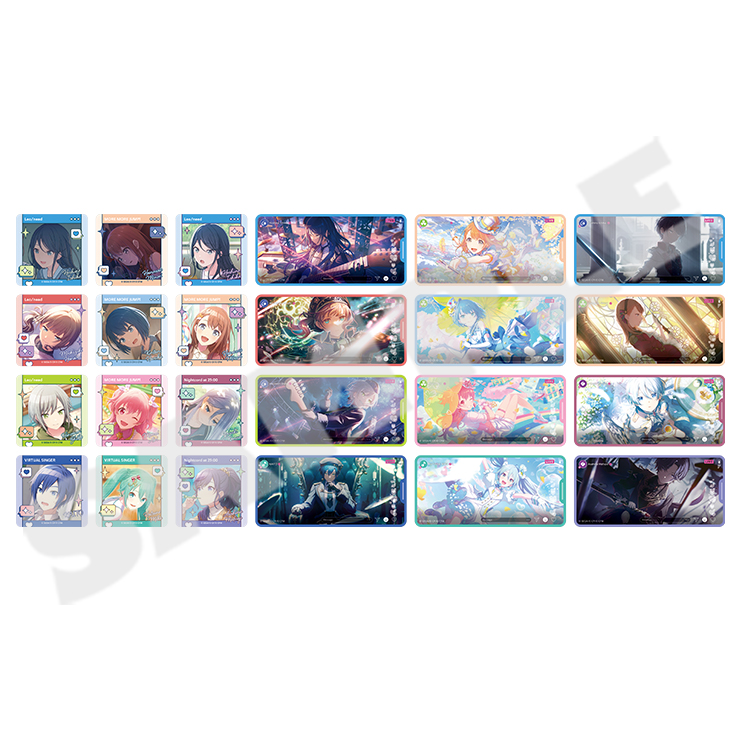 プロジェクトセカイ カラフルステージ! feat.初音ミク_メモステコレクション Vol.6 C(全24種+レア)【BOX／7パック入り】