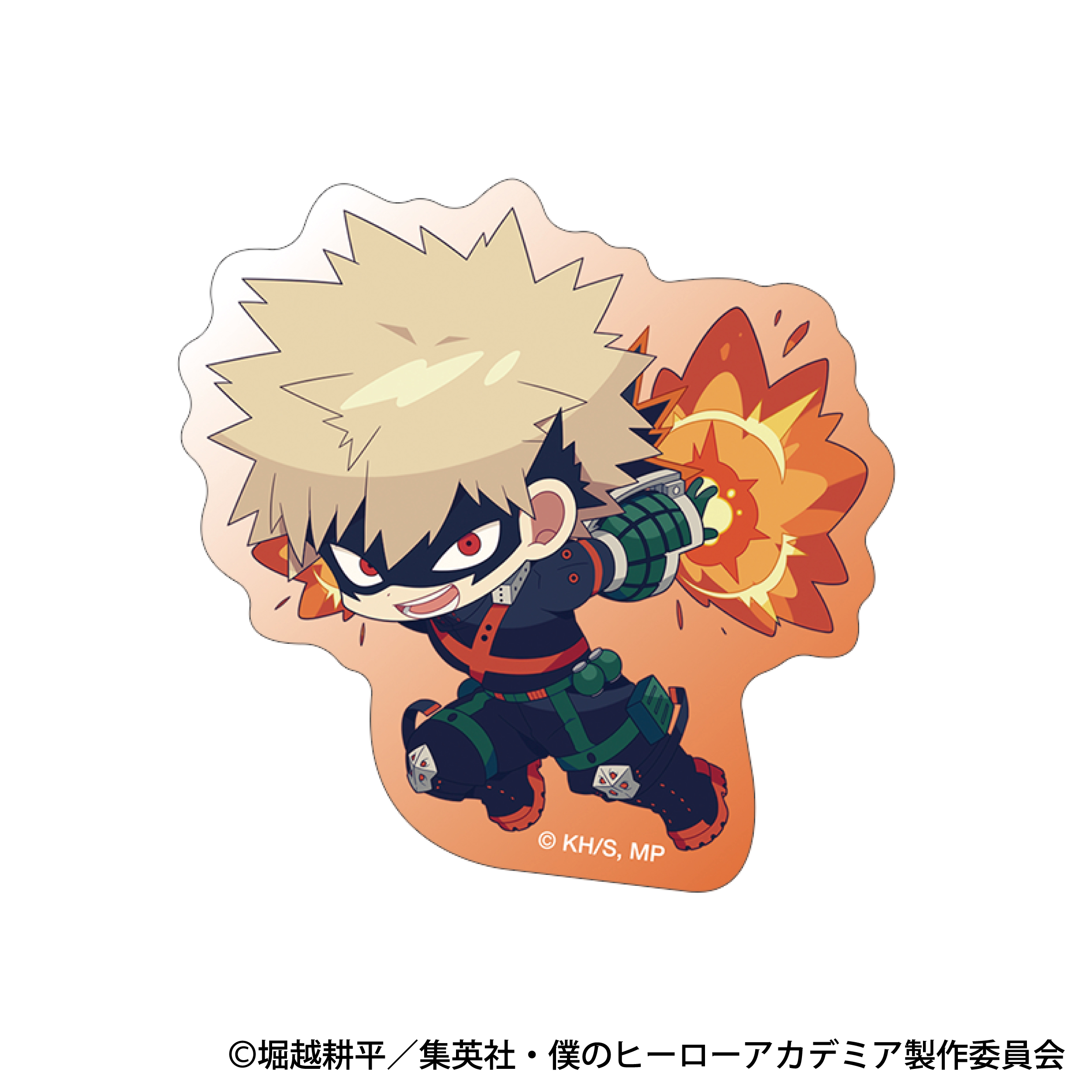 僕のヒーローアカデミア_ステッカー／爆豪 勝己