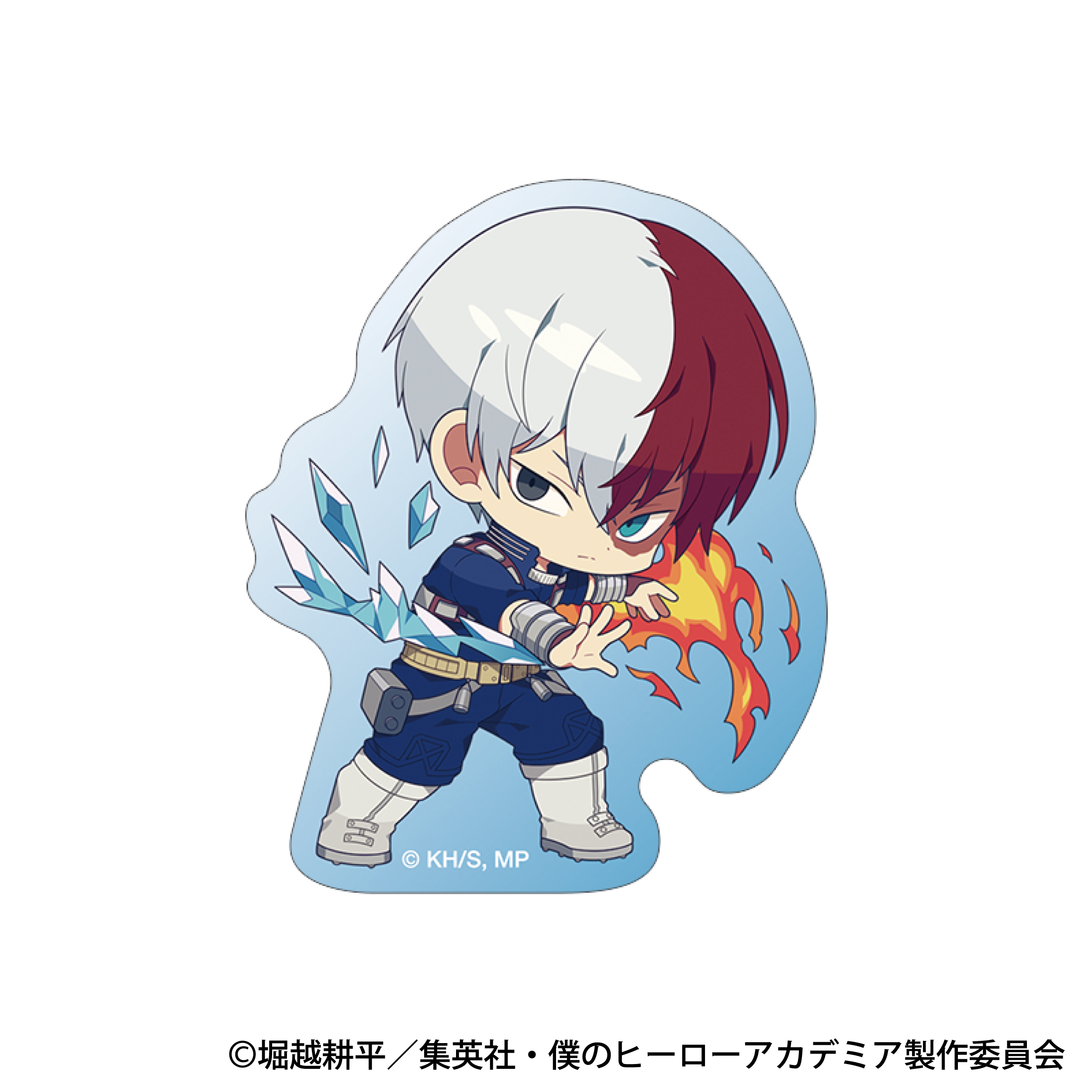 僕のヒーローアカデミア_ステッカー／轟 焦凍