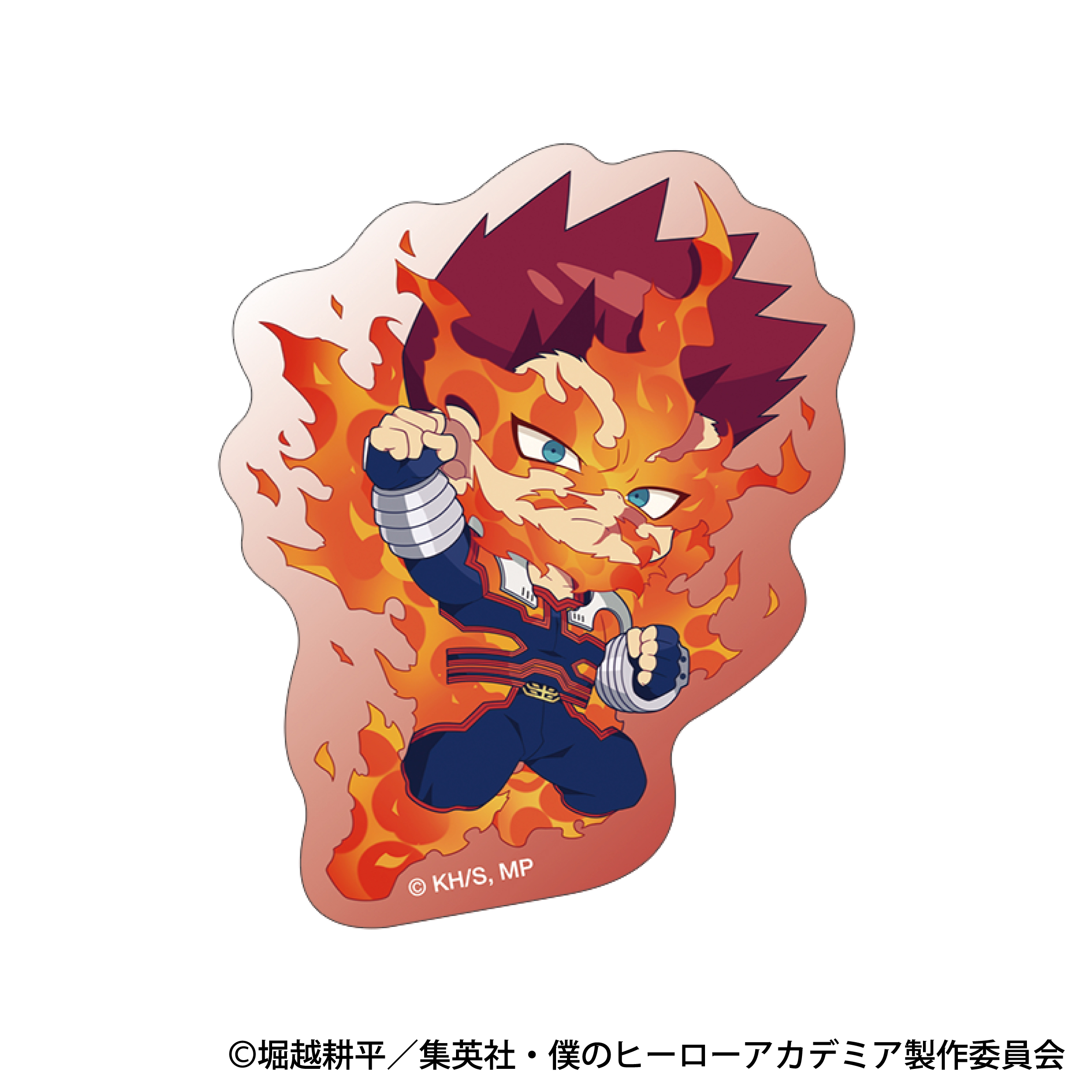 僕のヒーローアカデミア_ステッカー／エンデヴァー	