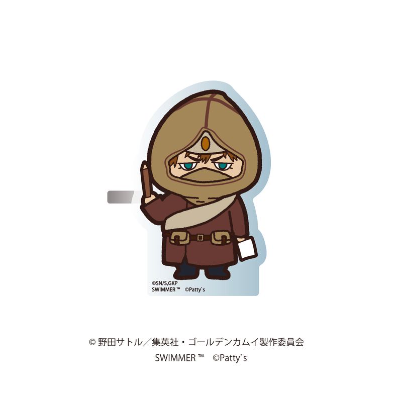 ゴールデンカムイ×SWIMMER_アクリルクリップ ヴァシリ | ゴールデン 