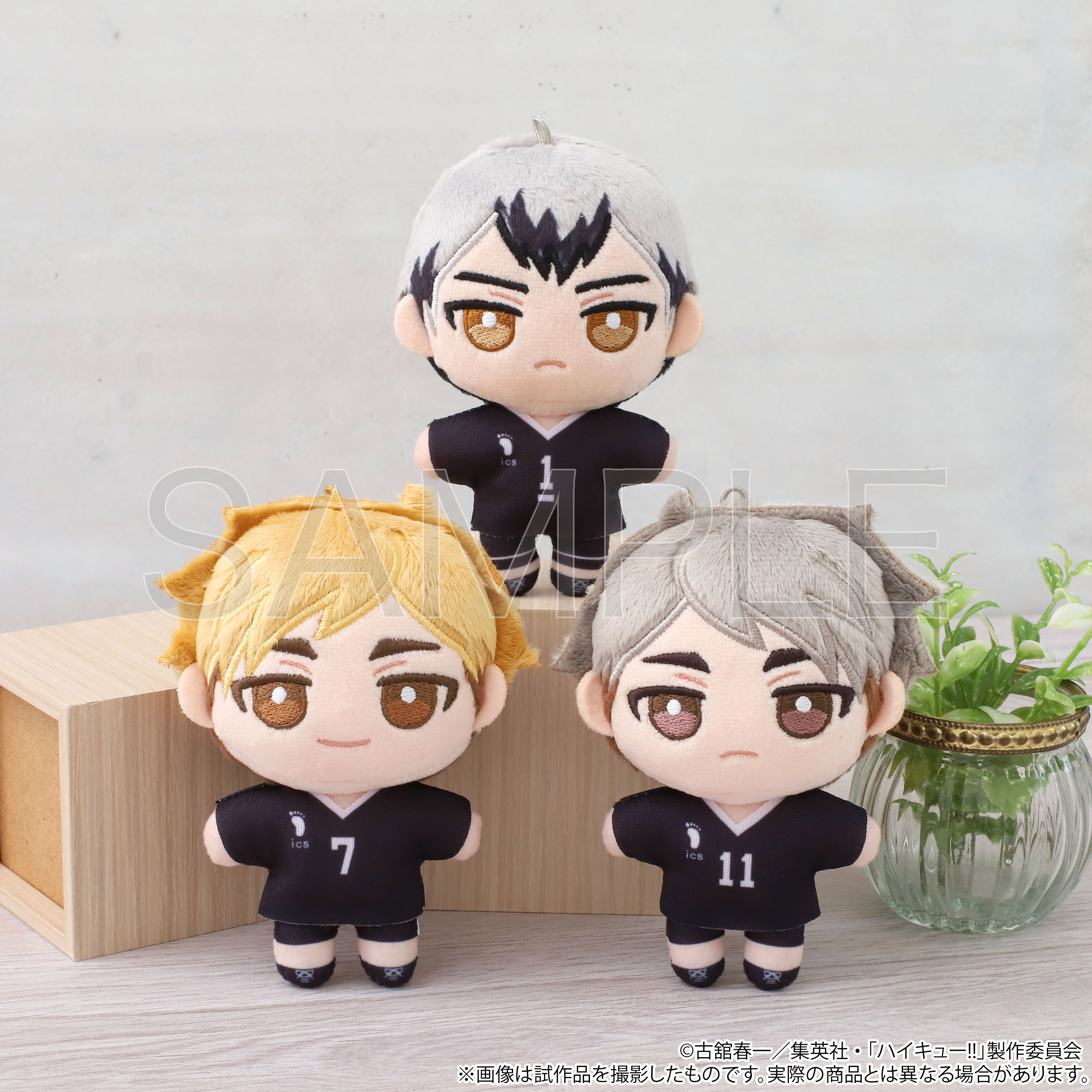 ハイキュー!!_ぬいパル（ぬいぐるみマスコット）／第二弾 北信介