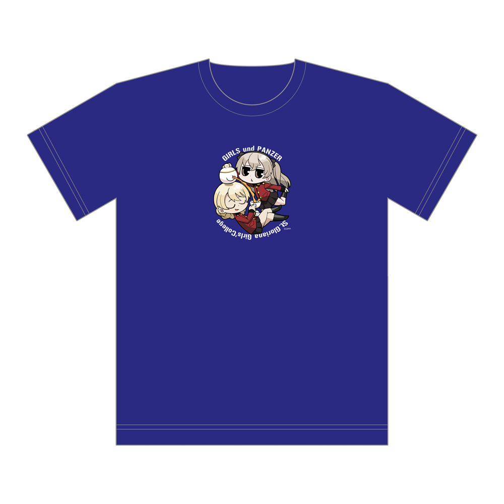 ガールズ＆パンツァー　最終章_Lサイズ_Tシャツ（ダージリン＆島田愛里寿／紅茶）