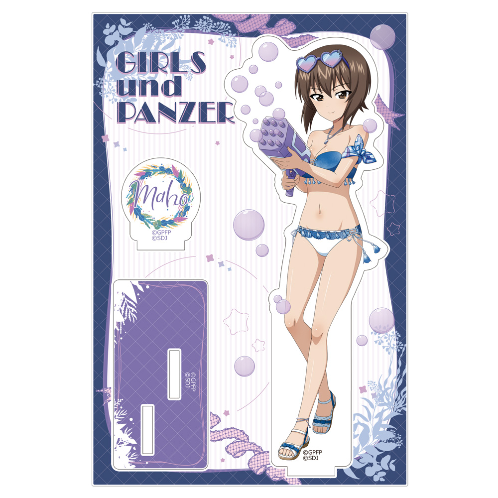 ガールズ＆パンツァー 戦車道大作戦！_アクリルスタンド（西住まほ／水着2024）