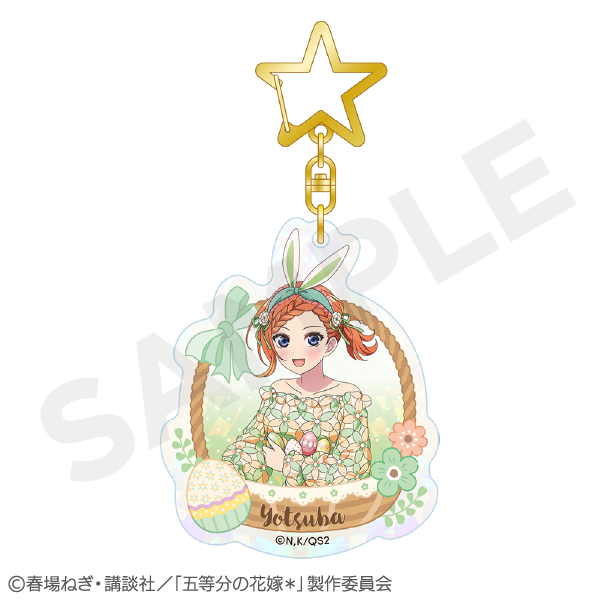 五等分の花嫁＊_ホログラムアクキー 中野四葉