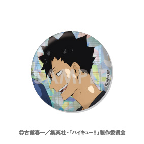 ハイキュー!! いただきますホログラム缶バッジ 角名倫太郎 ハイキュー!!_トレーディングホログラム缶バッジ -いただきます